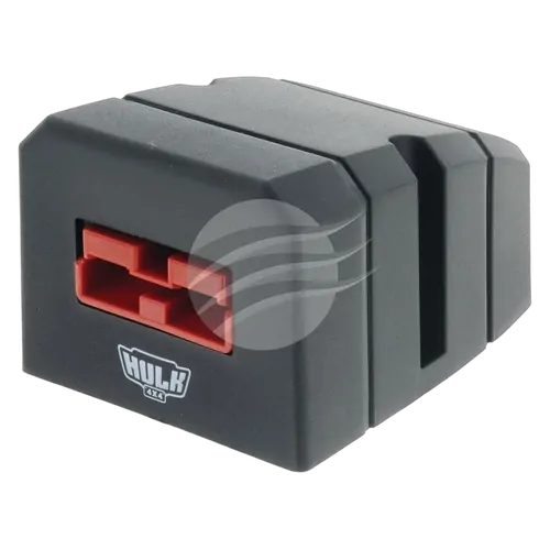 Hulk 4x4 Single Surface Mount Housing 50Amp Ando Style Plug Red