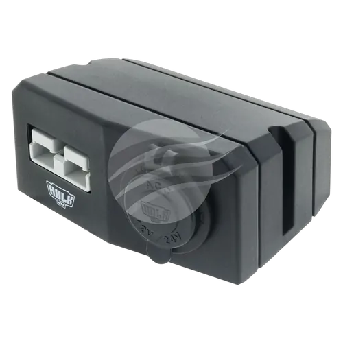 Hulk 4x4 Double Surface Mount Housing 50Amp Anderson Style Plug