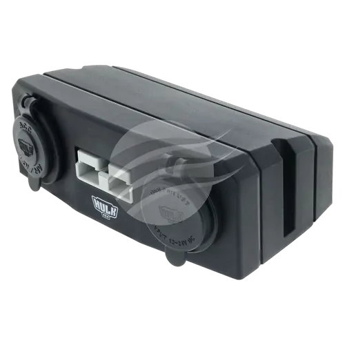 Hulk 4x4 Triple Surface Mount Housing 50Amp Anderson Style Plug