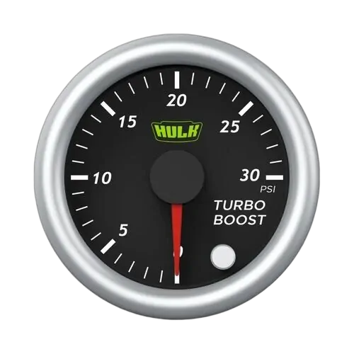 Boost Gauge Diesel 12 Volt, 10 Colour Illumination, 52mm / 2"