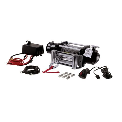 Hulk 4x4 Electric 4X4 Winch 9500Lbs 12V Steel Cable Ip65 Rating