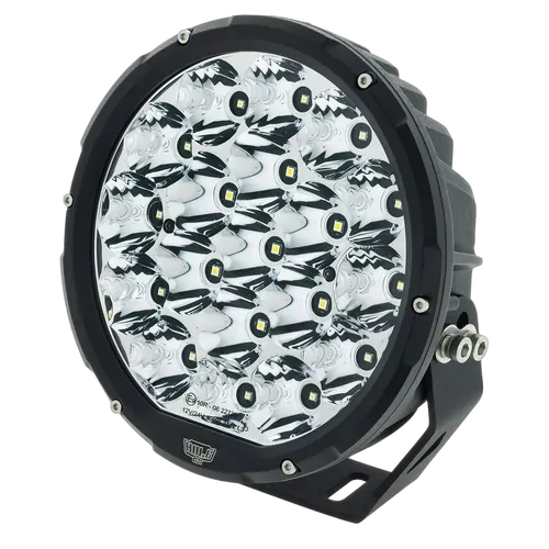 Hulk 4x4 7" Rnd Led Driving Lamp Drivng Beam 9-36V 106W 19 Led'S Black