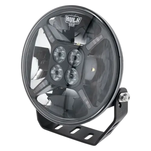 Hulk 4x4 9" Rnd Led Driving Lamp Drivng Beam 9-36V 120W Blk 12,000Lms