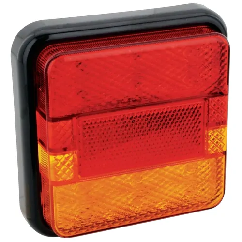 Hulk 4x4 Led Stop/Tail/Indicator Lamp 12/24V With Reflex Reflector