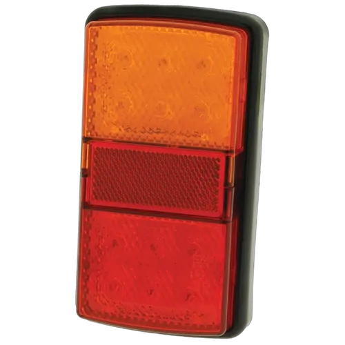 Hulk 4x4 Led Stop/Tail/Indicator Lamp 12/24V With Reflex Reflector