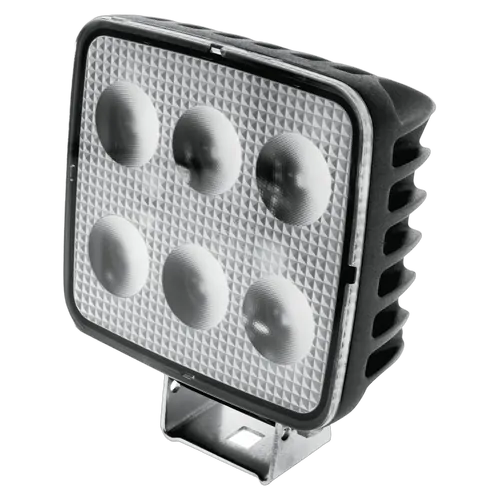 Hulk 4x4 Led Square Worklamp Flood Beam 60 Deg 9-36V 35W 24 Leds Black