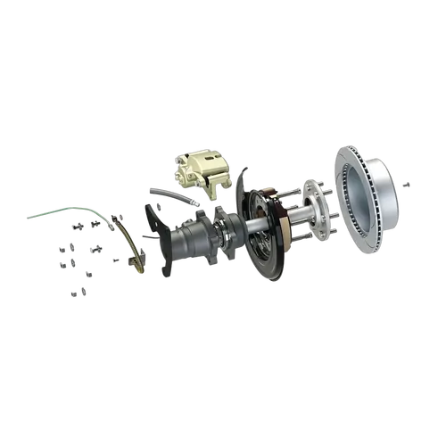 Hulk 4x4 Hulk Rear Disc Brake Kit To Suit Nissan Navara Np300(2 part pick)