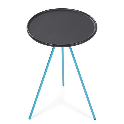HELINOX Side Table Small Black with Blue Frame