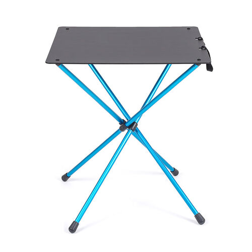 HELINOX Cafe Table Black with Cyan Blue Frame
