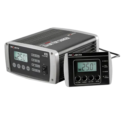12V Automatic 25 Amp 7 Stage Battery Charger Multi Chemistry Lithium