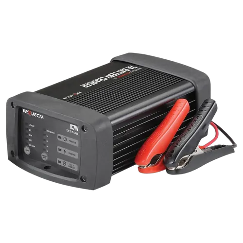 12V Automatic Workshop 7 Amp 7 Stage Battery Charger Multi Chemistry Lithium