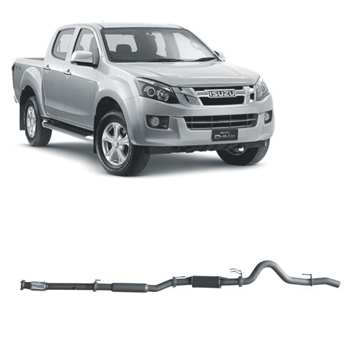 Redback 4x4 Exhaust System for Isuzu D-MAX (2016 - 06/2020)