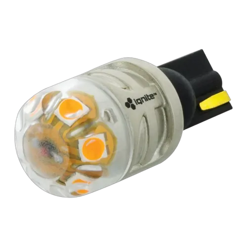 Ignite T15 Wedge Amber 12/24V 900 Lumens (Pkt2)