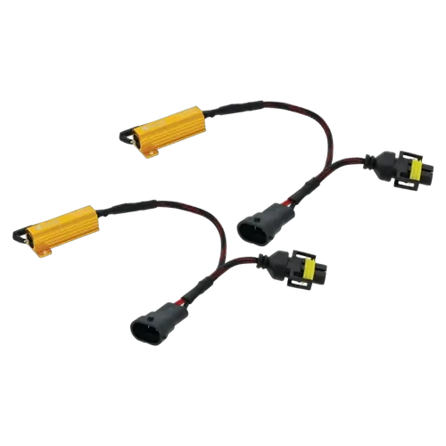 Ignite H8/H9/H11/H16/H27 Resistor Canbus Kit 12V (Pkt2)