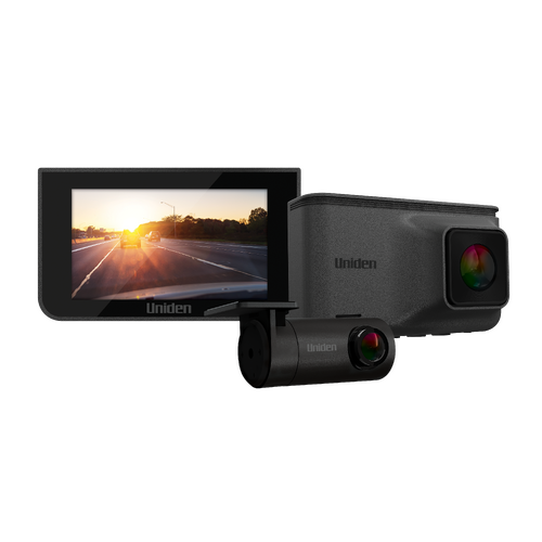 Uniden iGO CAM 45R 2K Smart Dash Cam with Full HD Rear View Camera