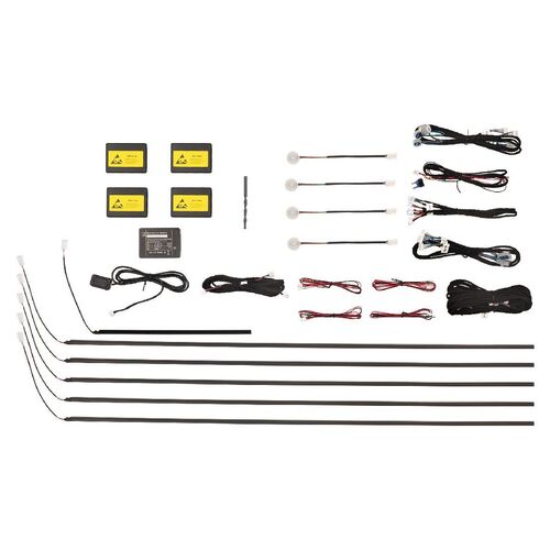 Ignite Led Interior Ambient Light Kit Multi Colour Bluetooth App Control 10-14V