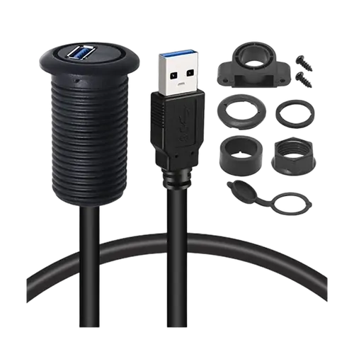 Flush Mount Single Usb (90Cm / 3Ft)