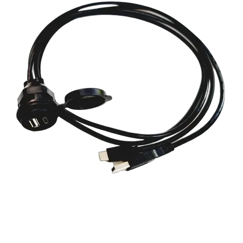 Flush Mount Usb & Usb-C (1.8Mtr / 6Ft)