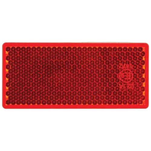 Ignite Pkt 20 Red Reflector 3M Self Adhesive Mounting Base 70 X 30 X 6Mm