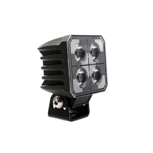 Ignite Led Square Flood Beam Work lamp 60 Deg 9 - 36V 4 Leds 3,800 Lumens