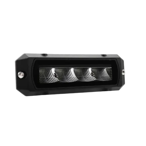 Ignite Rectangle Led Work lamp / Reverse Lamp 80X60Deg 9-36V 24W 4 Leds Blk Housing 3,200Lmns