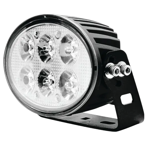 Ignite Led Oval Work lamp Flood Beam 10- 60V 60W 6 Leds Black Housing 6,600 Lumens