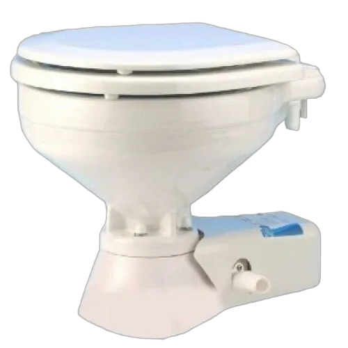 Jabsco Standard Electric Toilet - Large Bowl, Large Seat & Lid 24v