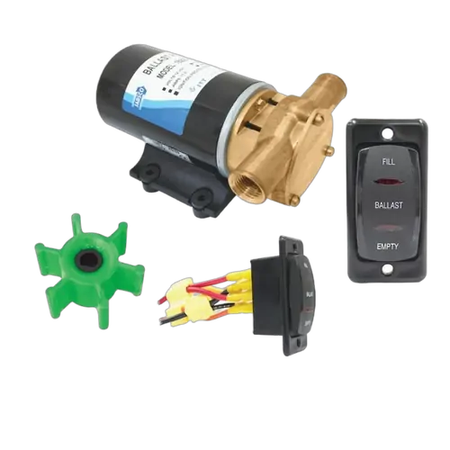 Jabsco Wakeboard/ Ski Boat Ballas-Puppy Pump Kit 12v