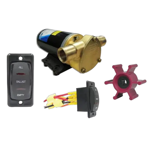 Jabsco Wakeboard/ Ski Boat Ballast-King Pump Kit 12v