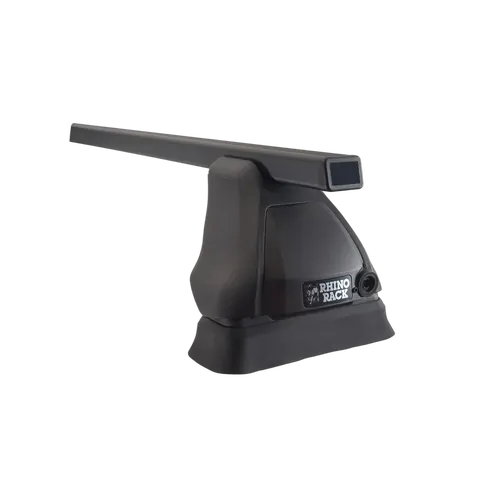 Rhino Rack Euro 2500 Black 2 Bar Fmp Roof Rack For Holden Astra Ah 5Dr Hatch 11/04 To 03/10