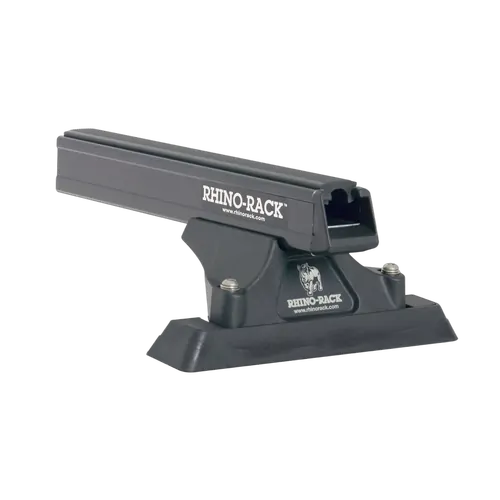 Rhino Rack Heavy Duty Rfmps Black 1 Bar Roof Rack For Toyota Hilux 2Dr Ute Single Cab 11/97 To 04/05