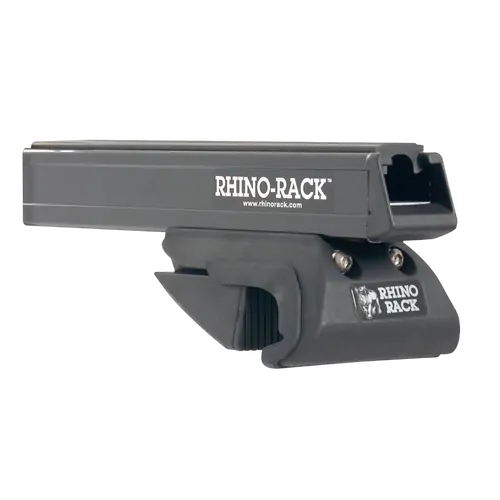 Rhino Rack Heavy Duty Cxb Black 2 Bar Roof Rack For Holden Colorado 4Dr Ute Crew Cab (With Roof Rails) 15 To 20