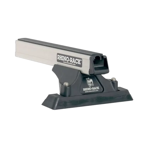 Rhino Rack Heavy Duty Rfmps Silver 1 Bar Roof Rack For Toyota Hilux 2Dr Ute Single Cab 11/97 To 04/05