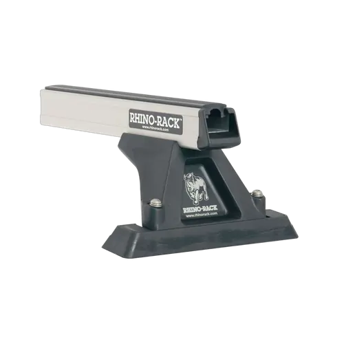 Rhino Rack Heavy Duty Rfms Silver 1 Bar Roof Rack For Toyota Hilux 2Dr Ute Extra Cab 11/97 To 04/05