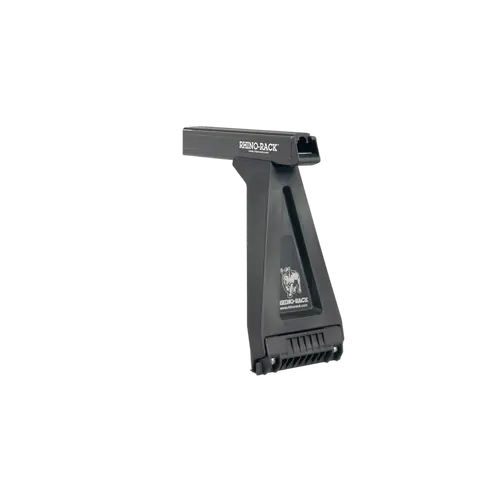 Rhino Rack Heavy Duty Rl280 Black 2 Bar Roof Rack For Suzuki Sierra 2Dr Wagon High Roof 01/85 To 01/90