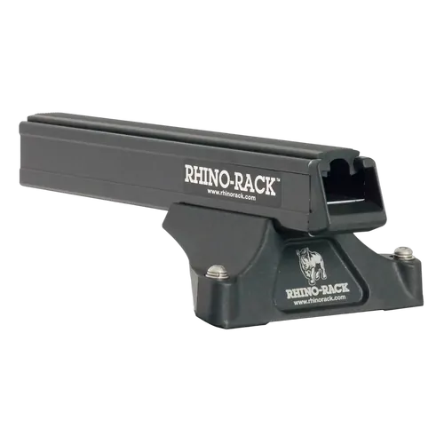 Rhino Rack Heavy Duty Rltp Black 2 Bar Roof Rack For Renault Master X62 L2H2 2Dr Van 10/11 On