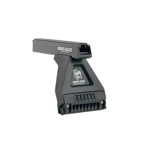 Rhino Rack Heavy Duty RL150 Black 3 Bar Roof Rack to suit NISSAN Patrol GQ 4dr 4WD SWB 88 to 95