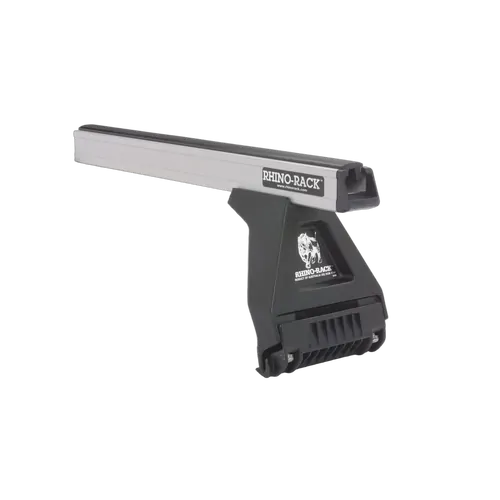 Rhino Rack Heavy Duty Rl150 Silver 1 Bar Roof Rack For Mahindra Pikup 2Dr Ute Single Cab 06/07 On