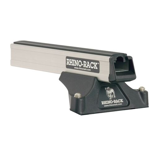 Rhino Rack Heavy Duty Rltp Silver 1 Bar Roof Rack For Hino 300 Series (Incl. Dutro) 2Dr Truck Narrow Cab 01/01 On