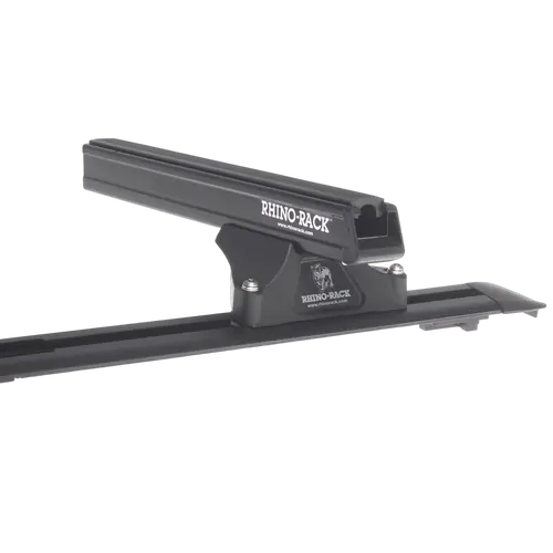 Rhino Rack Heavy Duty Rltp Black 1 Bar Roof Rack For Hino 300 Series (Incl. Dutro) 2Dr Truck Wide Cab 01/01 On