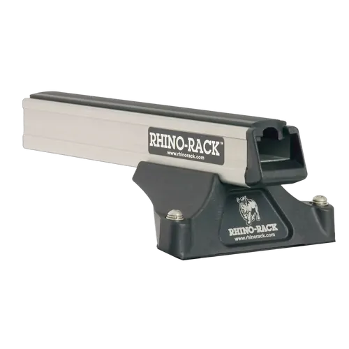 Rhino Rack Heavy Duty Rltp Silver 1 Bar Roof Rack For Hino 300 Series (Incl. Dutro) 2Dr Truck Wide Cab 01/01 On