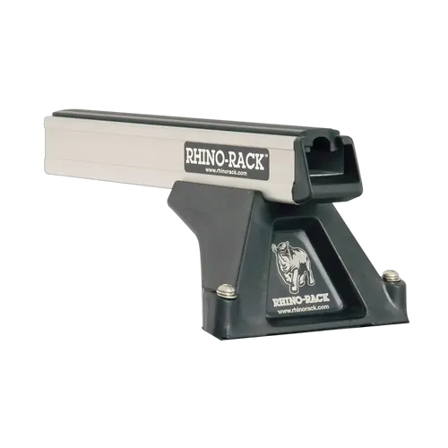 Rhino Rack Heavy Duty Rltf Silver 4 Bar Roof Rack For Mercedes Benz Sprinter Ncv3 2Dr Van Swb (Low Roof) 11/06 On