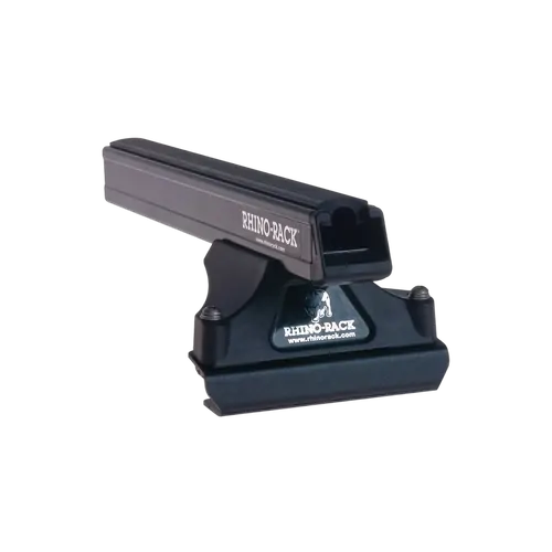 Rhino Rack Heavy Duty Fusocanter Black 2 Bar Roof Rack For Mitsubishi Fuso Canter 2Dr Truck 06/02 On