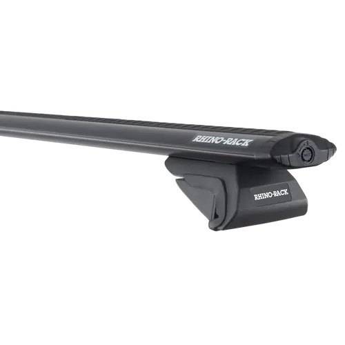 Rhino Rack Vortex Sx Black 2 Bar Roof Rack For Toyota Fj Cruiser 2Dr Suv With Roof Rails 03/11 On