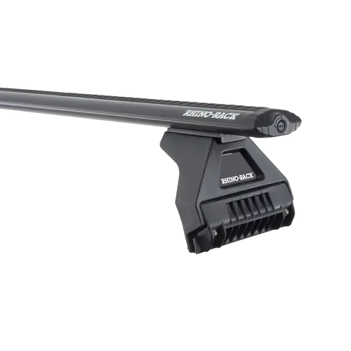 Rhino Rack Vortex Rl110 Black 2 Bar Roof Rack For Toyota Lexcen 4Dr Sedan 01/89 To 01/97