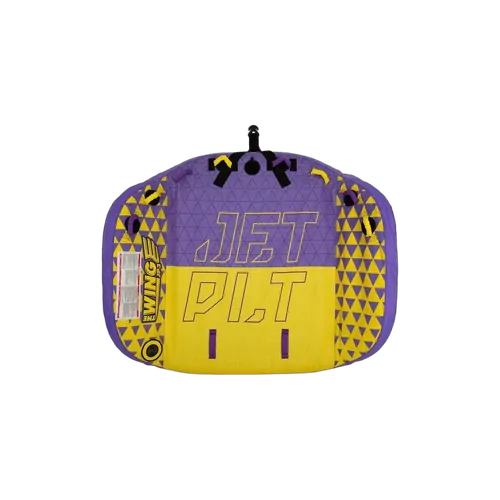 Jetpilot 2023 JP3 Wing Towable Tube - Yellow/Purple