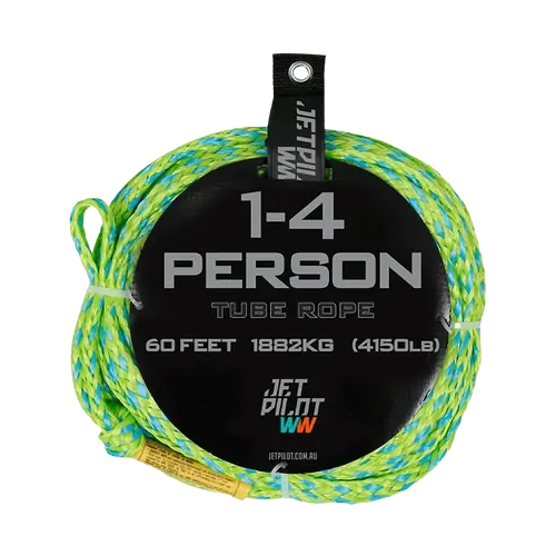 Jetpilot 2023 1-4 Person Tube Rope - Green