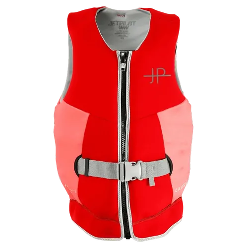 Jetpilot Cause F/E Ladies Neo Life Jacket L50S - Red Size 10