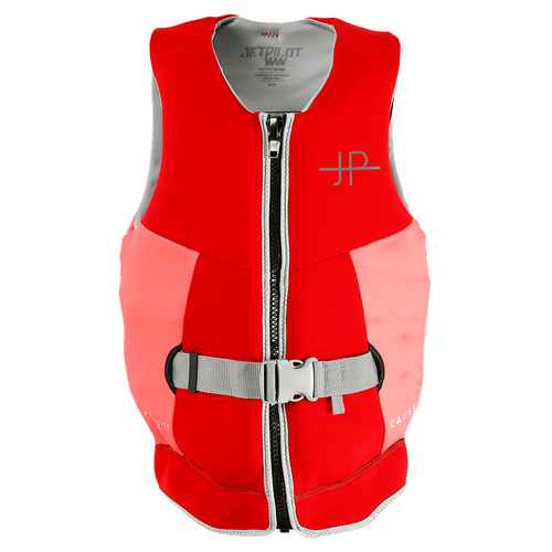 Jetpilot Cause F/E Ladies Neo Life Jacket L50S - Red Size 6