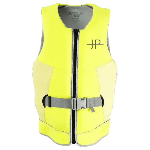 Jetpilot Cause F/E Ladies Neo Life Jacket L50S - Yellow Size 16